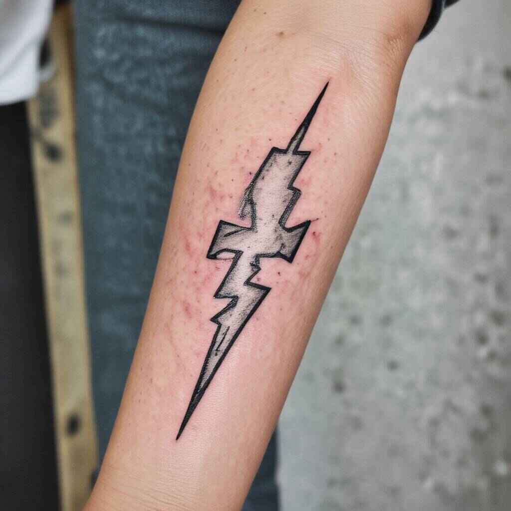43 Alleviating Mental Health Tattoos That Rejuvenate One’s Faith In Life 37 Lightning Bolt Tattoo